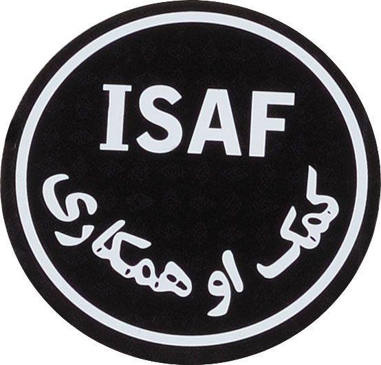 ISAF Logo - INFRA RED ISAF PATCH FLAG 00232 Accessories