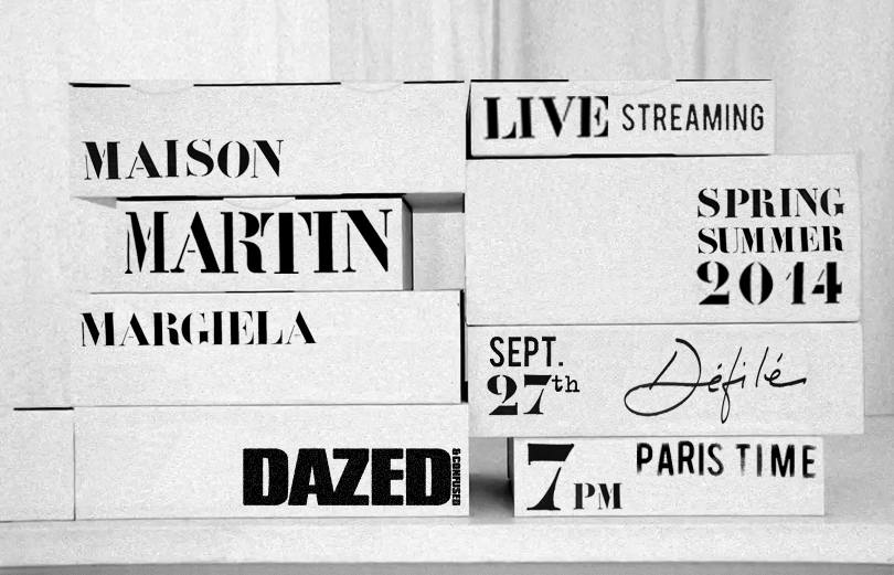 Maison Martin Margiela Logo - Exclusive: Maison Martin Margiela playlist and live stream | Dazed