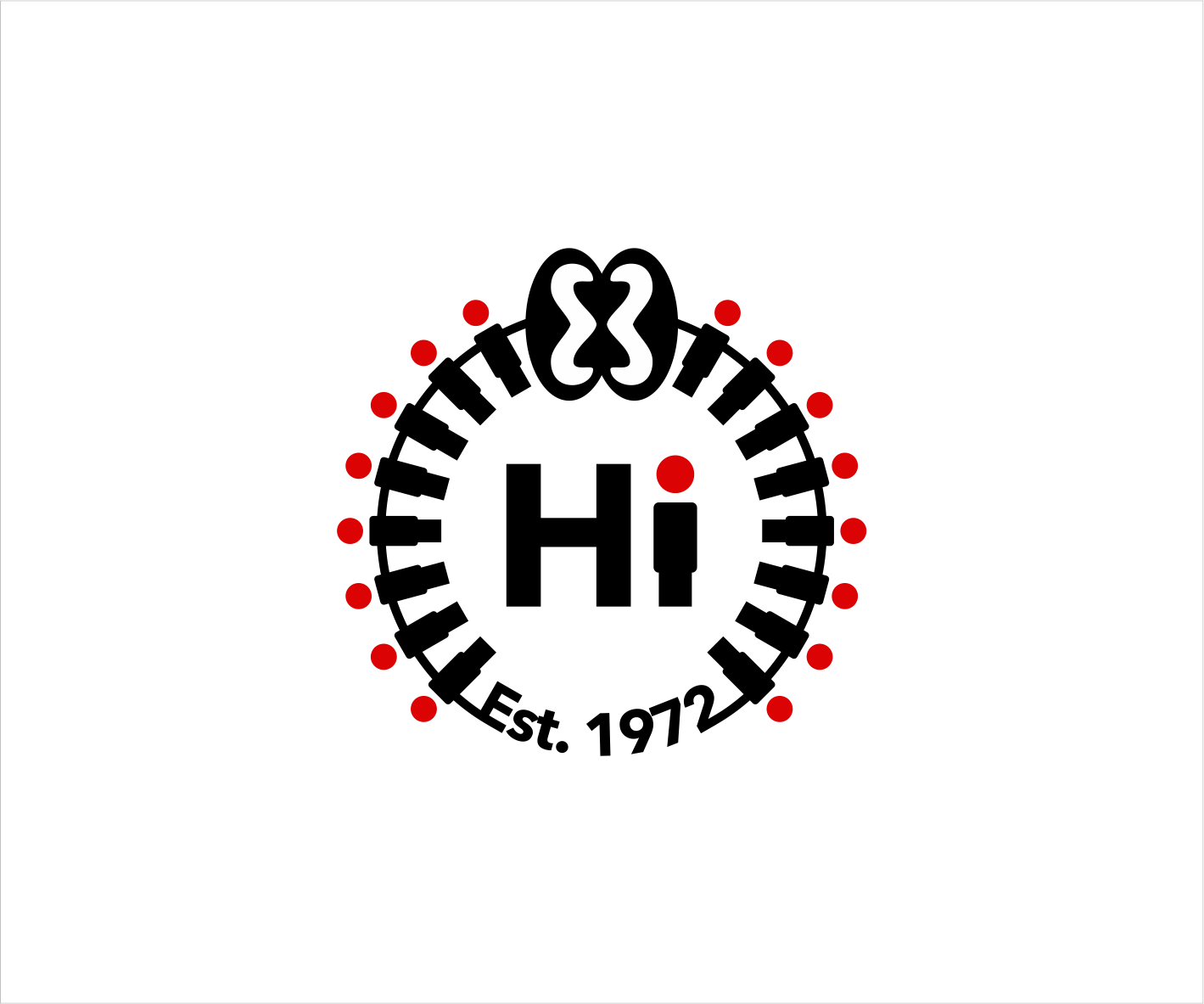 Hi Logo - Modern, Bold, Non Profit Logo Design for HI, Est. Possibly