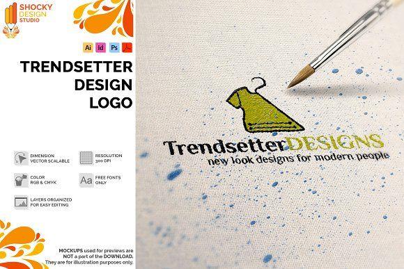Trendsetter Logo - Trendsetter Design Logo ~ Logo Templates ~ Creative Market
