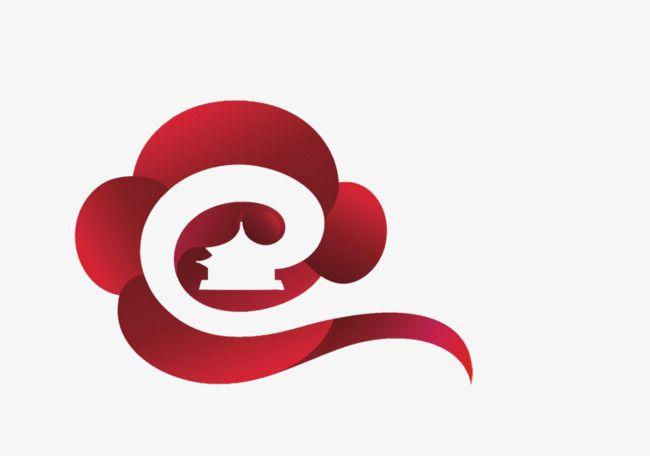 Pattern Logo - Red Clouds Logo Pattern, Logo Clipart, Clouds, Logo PNG Image