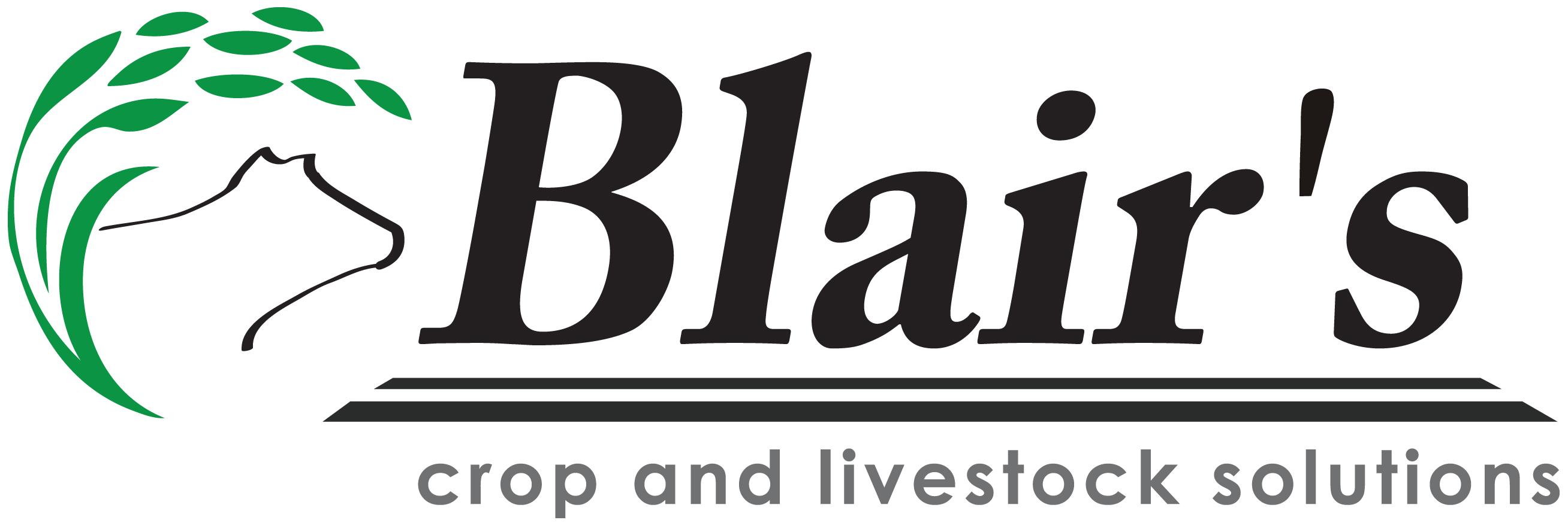 Livestock Logo - Blairs crop and livestock new logo