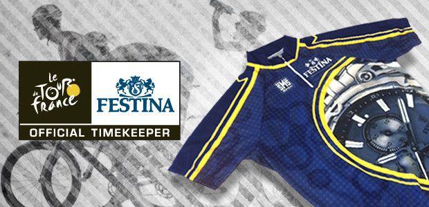 Festina Logo - Festina supports again the Tour of France. Get an exclusive jersey ...