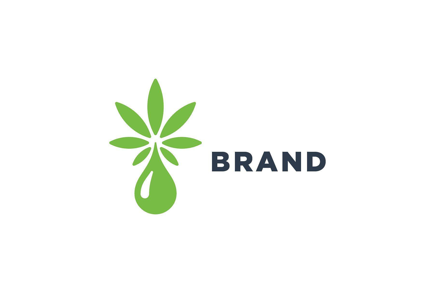 Marijuana Logo - Marijuana Drops Logo Logo Templates Creative Market