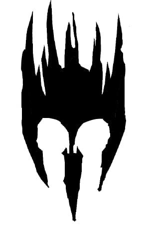 Witcher Logo - Merged witcher logo and jagged crown from skyrim