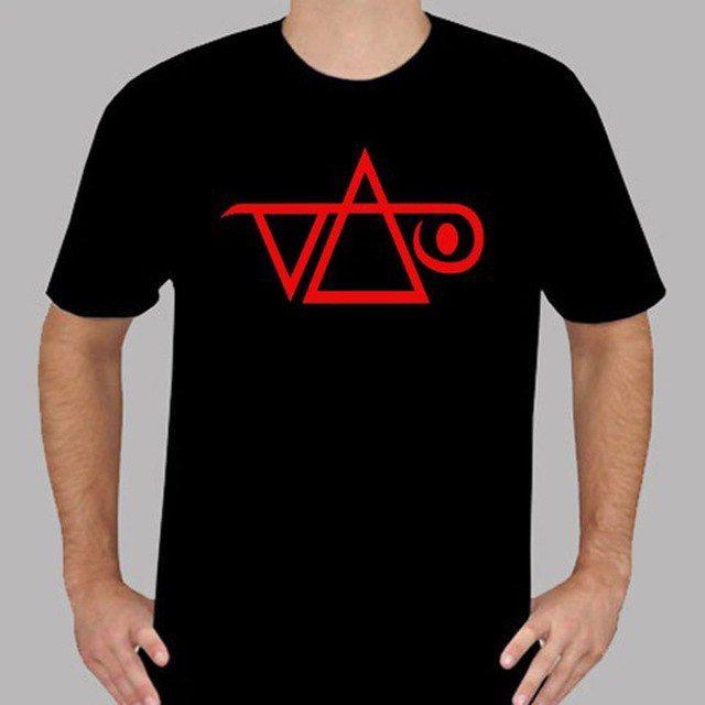 Vai Logo - New Steve Vai Logo Rock Guitarist Icon Legend Mens Black T-Shirt ...