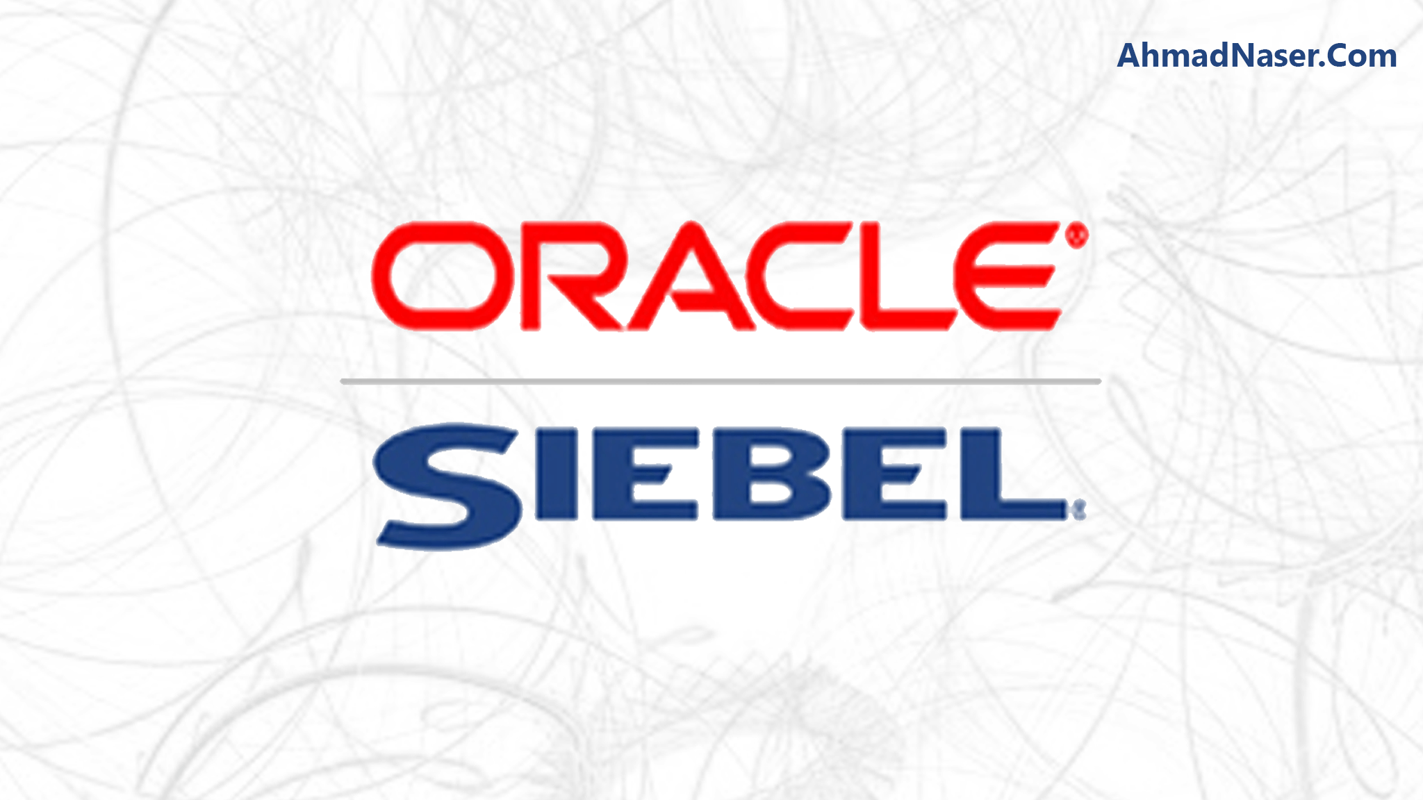 Siebel Logo - Oracle Siebel Architecture and Installation Course – Ahmad Naser