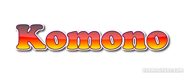 Komono Logo - Komono Logo. Free Name Design Tool from Flaming Text