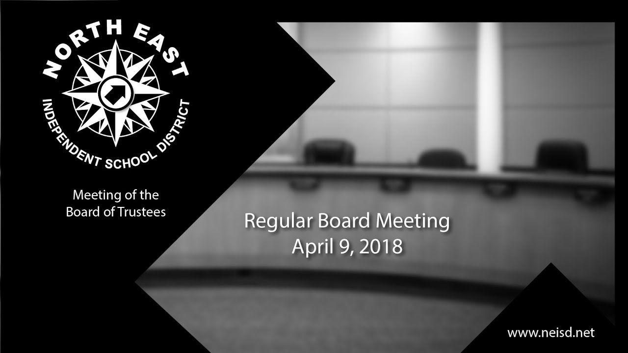 NEISD Logo - April 2018 Board Meeting