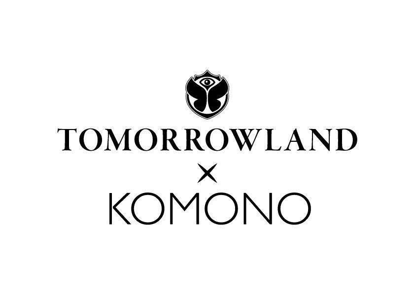 Komono Logo - Tomorrowland x KOMONO