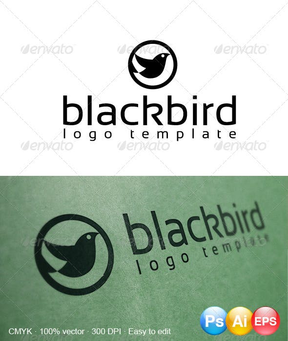 Blackbird Logo - Blackbird Logo by MOTIONCHANNEL | GraphicRiver