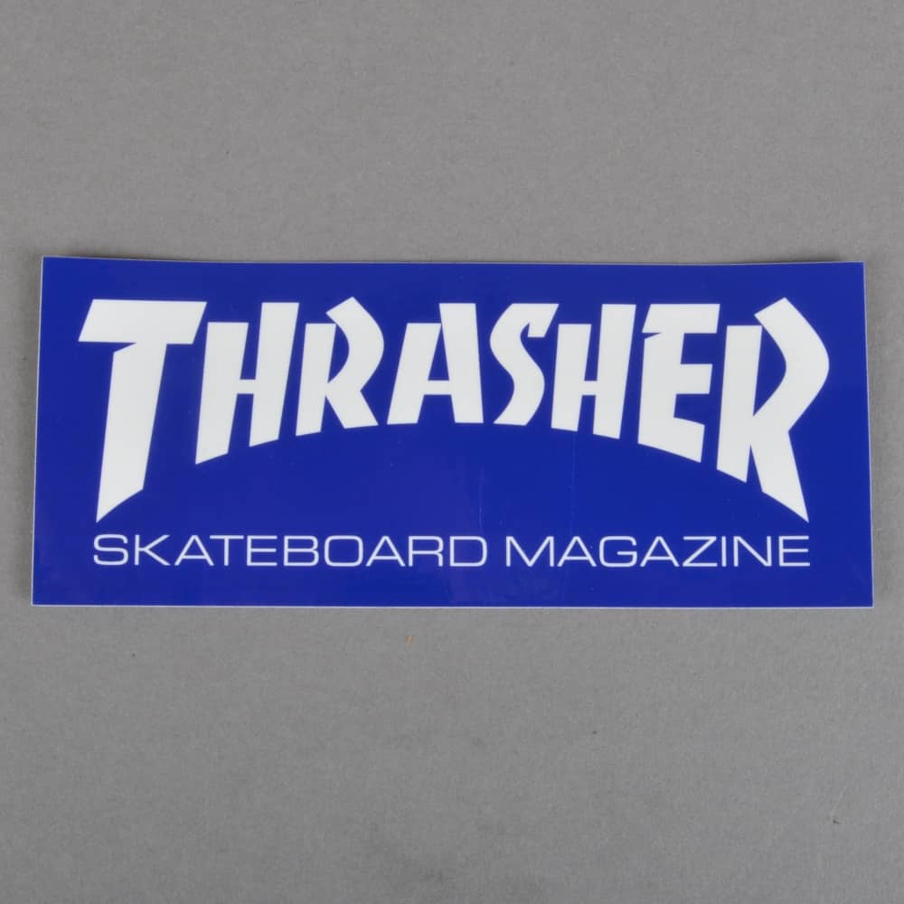 Thrasher Logo - Thrasher Magazine Logo Sticker - ACCESSORIES from Native Skate Store UK