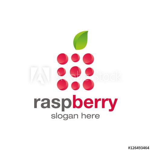 Raspberry Logo - raspberry logo design this stock vector and explore similar