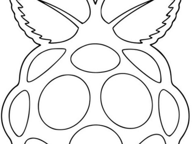 Raspberry Logo - Raspberry pi logo by teslas_moustache - Thingiverse