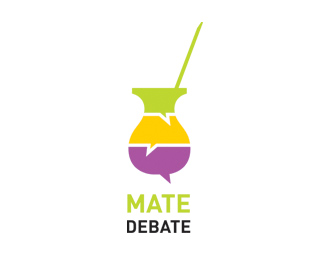 Mate Logo - Logopond, Brand & Identity Inspiration (Mate debate. opción 2)