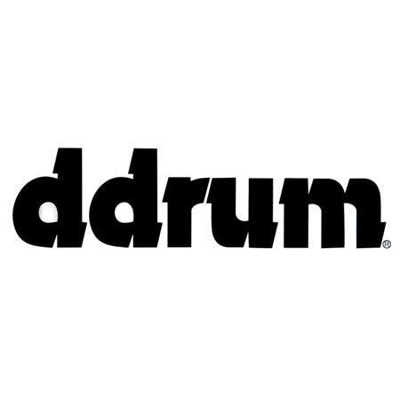 Ddrum Logo - Ddrum Logo Transfer Decal for Bass Drum Head, Black