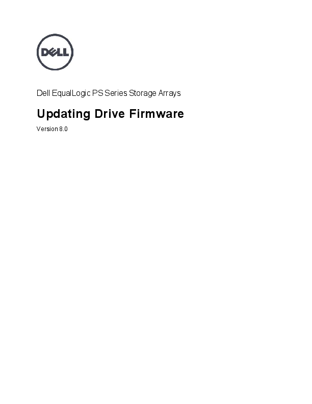 EqualLogic Logo - Updating Drive Firmware - Dell EqualLogic Storage Arrays | Johan ...