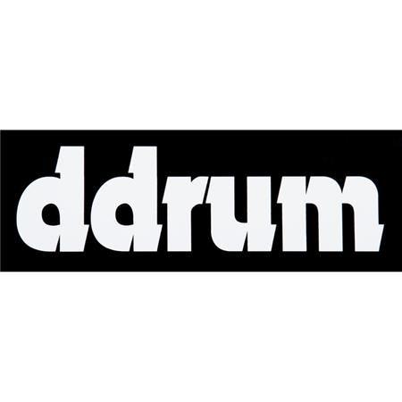 Ddrum Logo - Ddrum Logo Transfer Decal for Bass Drum Head, White