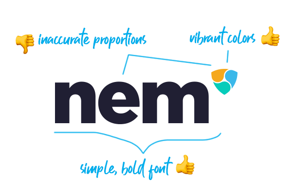 Nem Logo - Cryptocurrency Logos of 2018 Critique & Inspiration