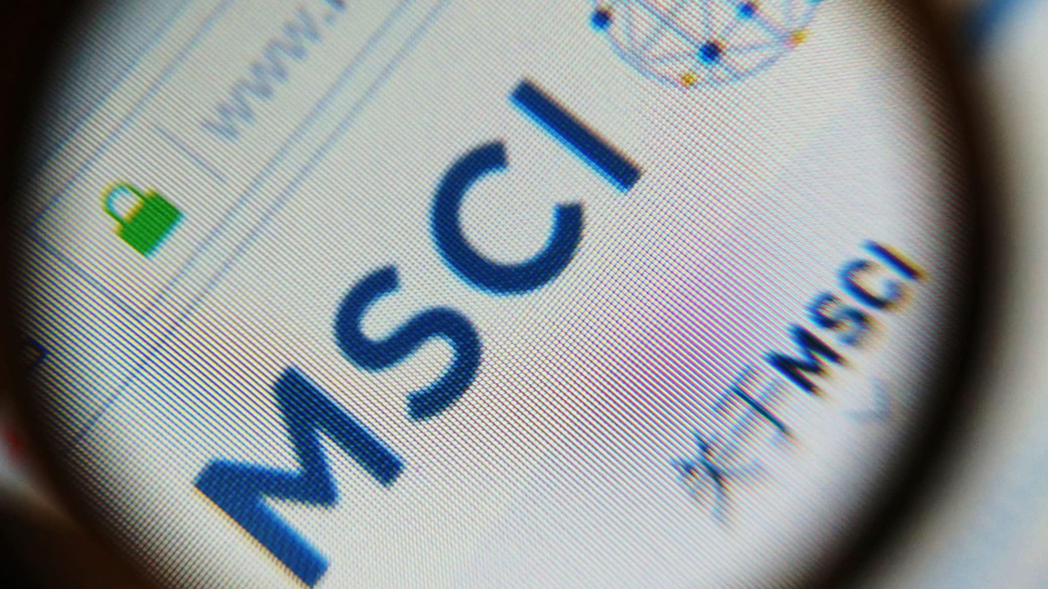 MSCI Logo - Chinese stocks jump after MSCI looks at raising index weighting ...