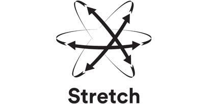 Stretch Logo - Logo Design | New Fashion Trend | Black 3M Reflective Tape C790