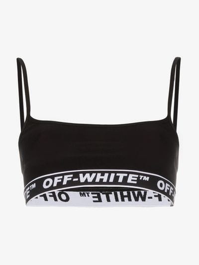 Stretch Logo - Off-White Logo band stretch bra top | Browns