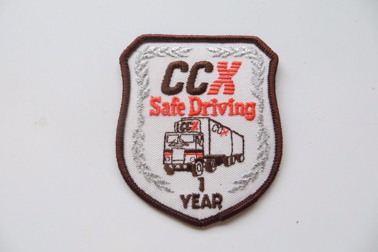 CCX Logo - CCX Safe Driving 1 year, truck driver award co logo trucking semi
