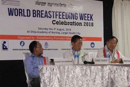 Langol Logo - World breastfeeding day observed