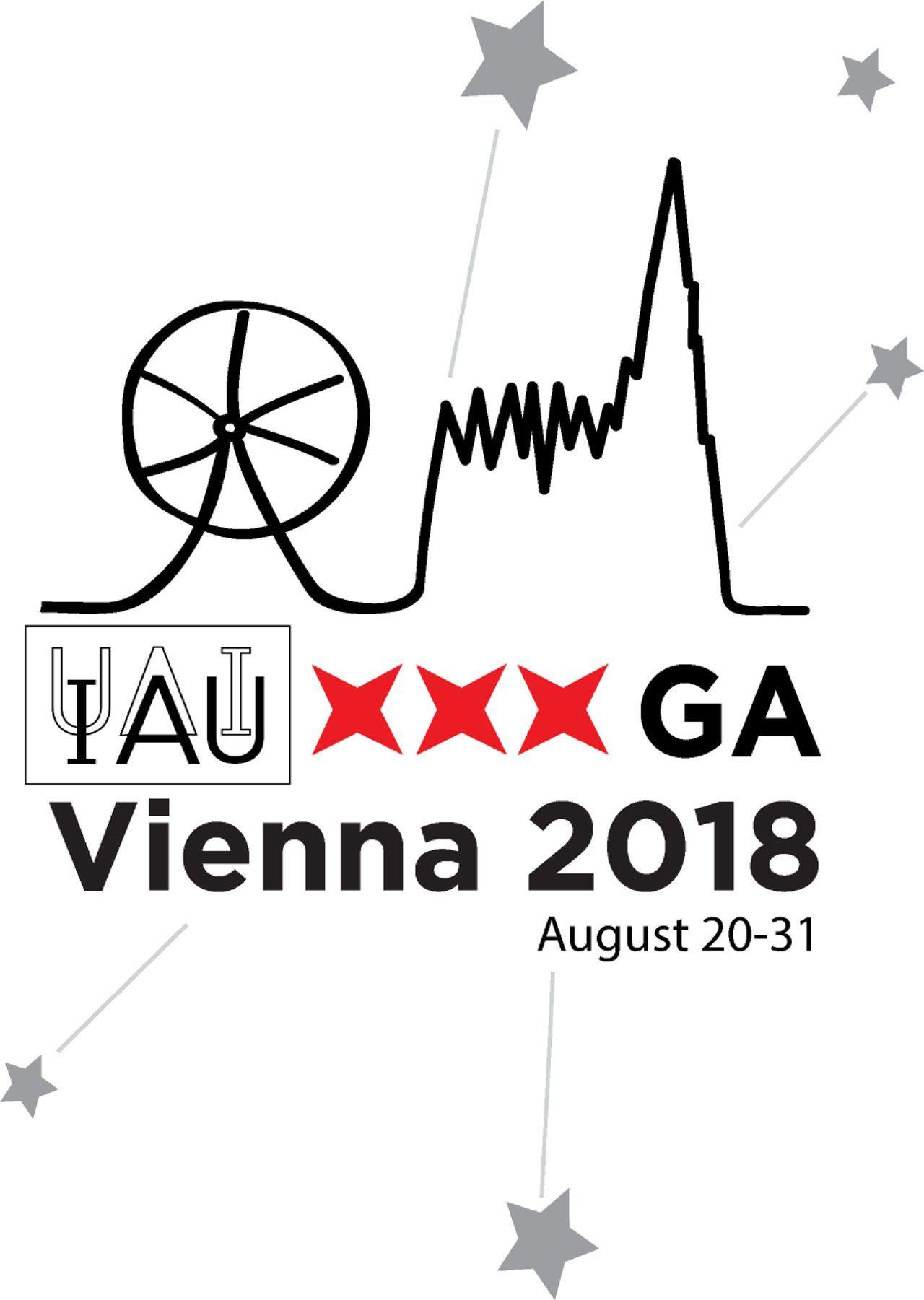 Iau Logo - IAU XXX GA Vienna Logo | IAU