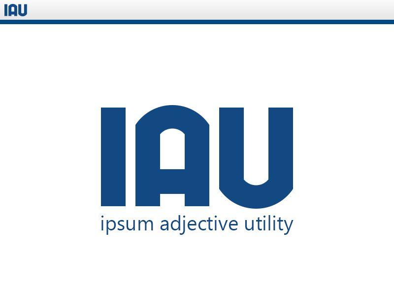 Iau Logo - IAU Logo by Aaron Lewis | Dribbble | Dribbble