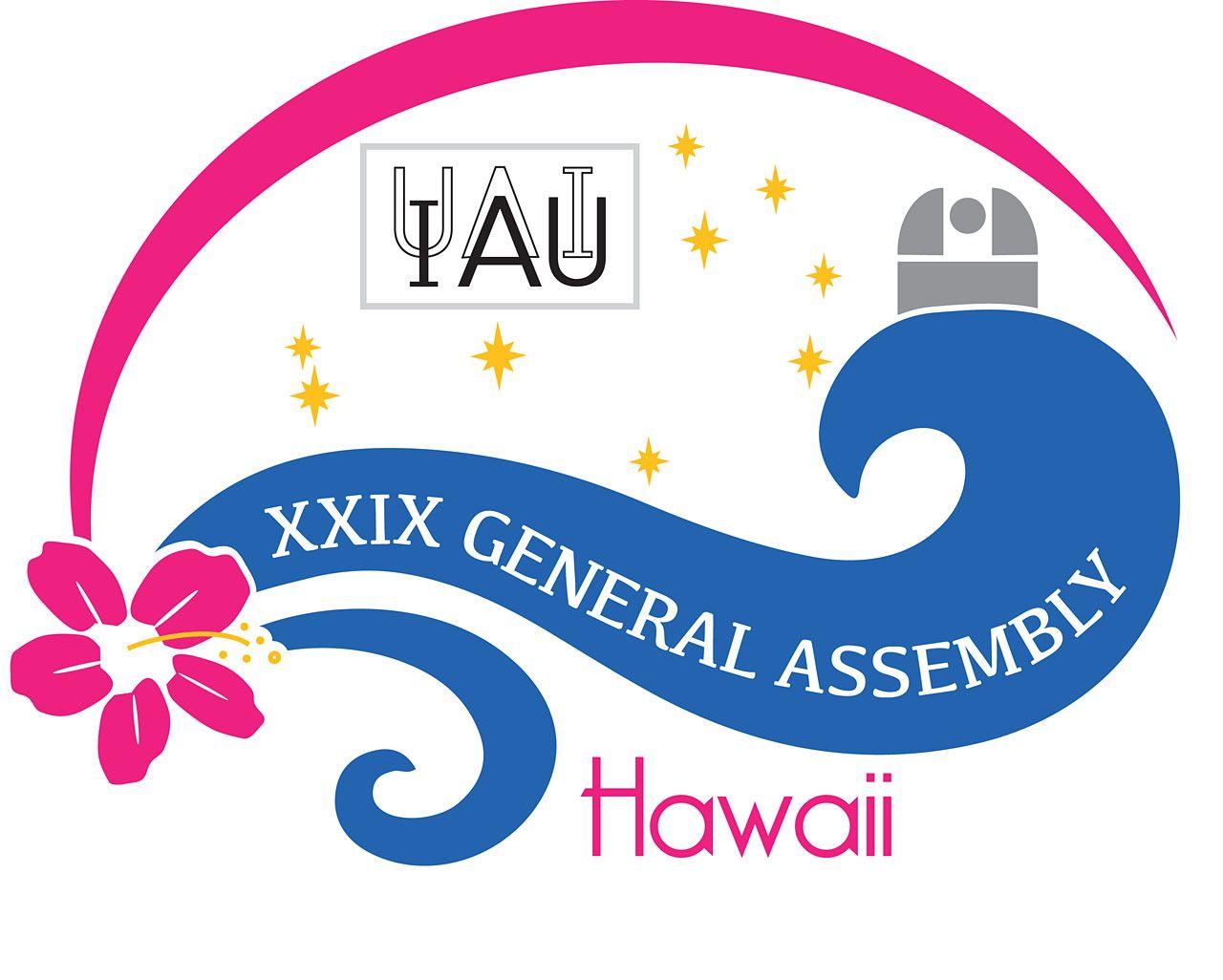 Iau Logo - IAU XXIX GA Hawaii Logo | IAU