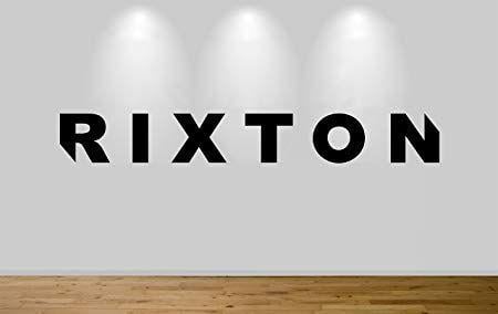 Rixton Logo - Juko Rixton Logo Wall Sticker Decal 57cm Wide. Black: Amazon.co.uk ...