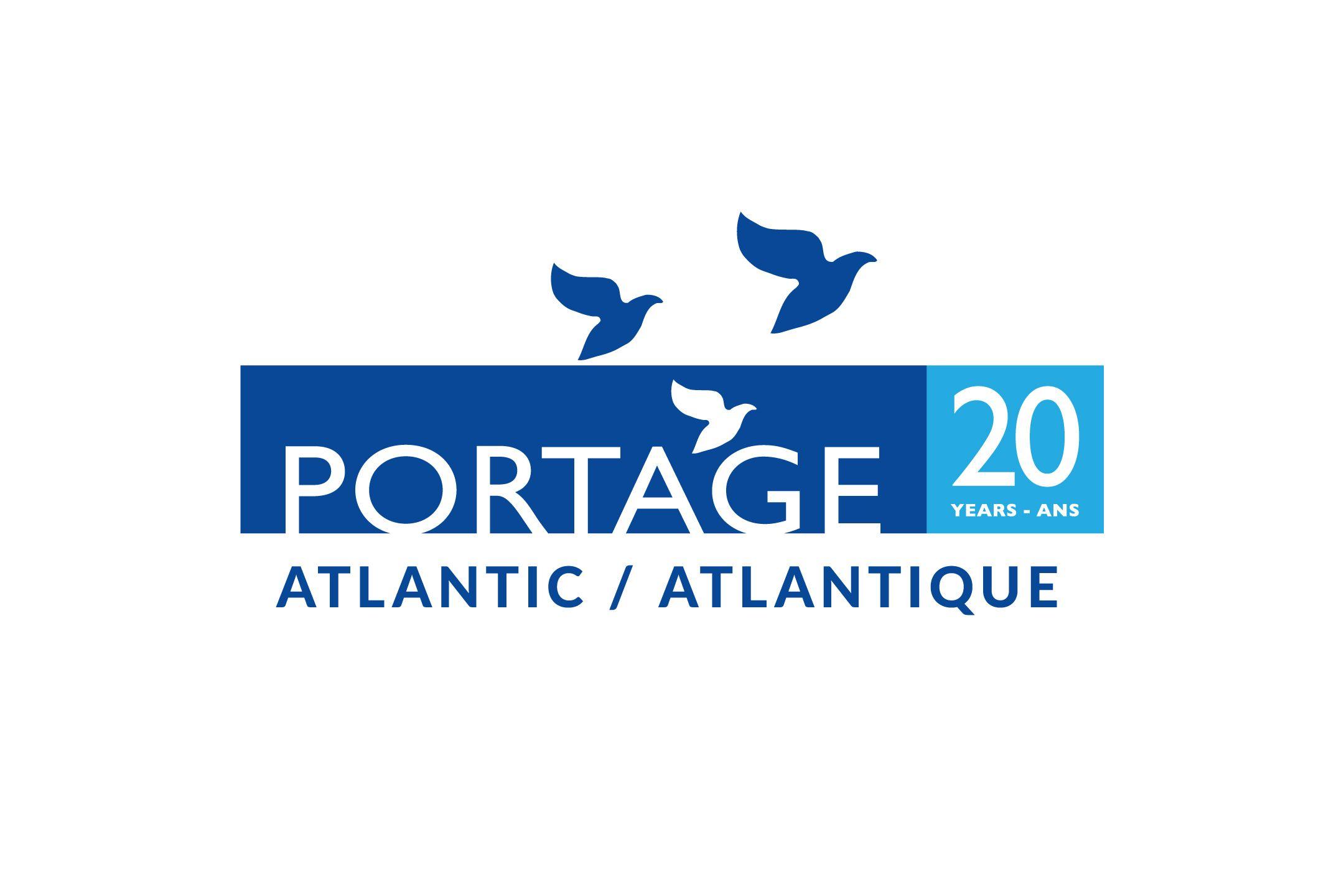 Portage Logo - Portage Atlantic 20 years - Portage