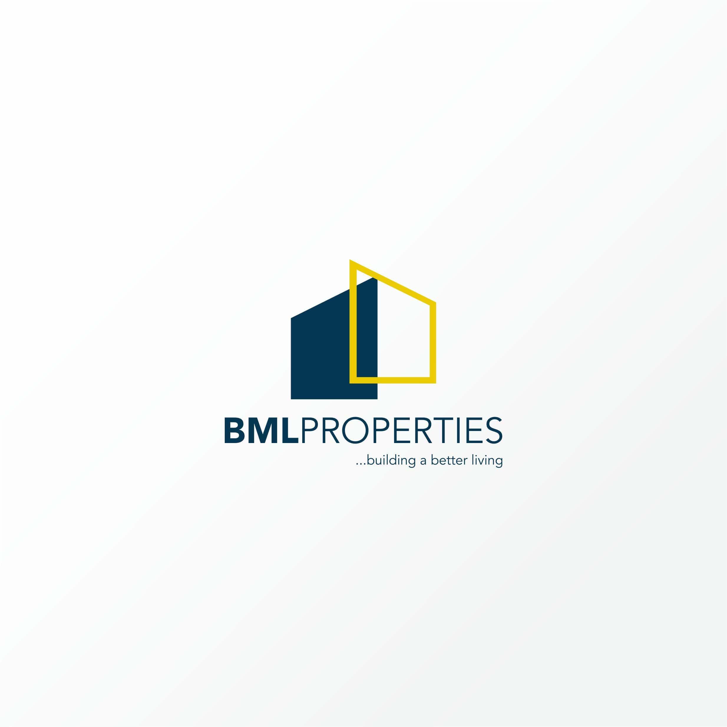 Properties Logo - BML Properties – BML Logo Design & BML Business Card - Aggital | Web ...