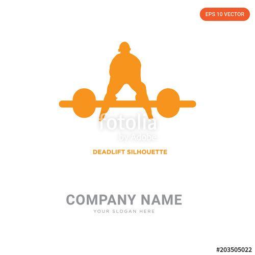 Deadlift Logo - Deadlift Company Logo Design Stock Image And Royalty Free Vector