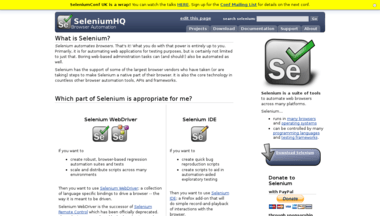 SeleniumHQ Logo - Check seleniumhq.org's SEO