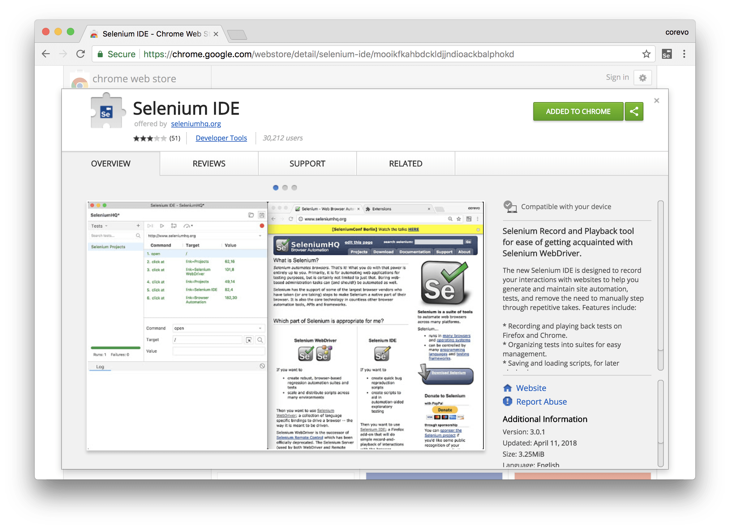 SeleniumHQ Logo - Selenium IDE — Selenium Documentation