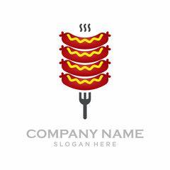 Sausage Logo - Sausage Logo Photo, Royalty Free Image, Graphics, Vectors