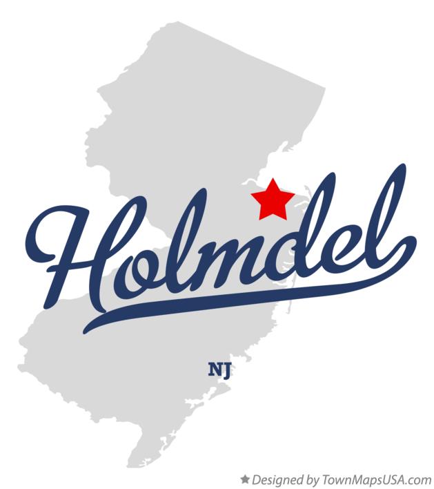 Holmdel Logo - Map of Holmdel, NJ, New Jersey