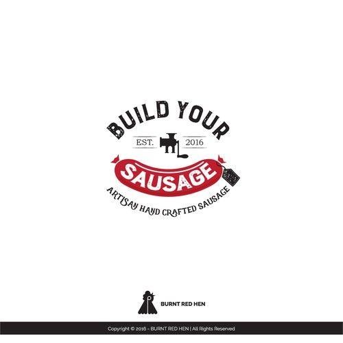 Sausage Logo - Build your Sausage artisan hand crafted sausage LOGO | Logo design ...