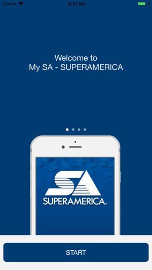 SuperAmerica Logo - My SA - SUPERAMERICA on the App Store