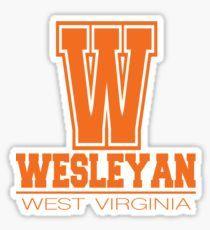 WVWC Logo - West Virginia Wesleyan College Stickers | Redbubble