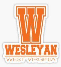 WVWC Logo - West Virginia Wesleyan College Stickers