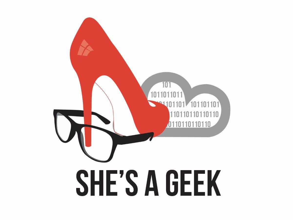 She's Logo - Bold, Modern, Graphic Design Logo Design for She's A Geek