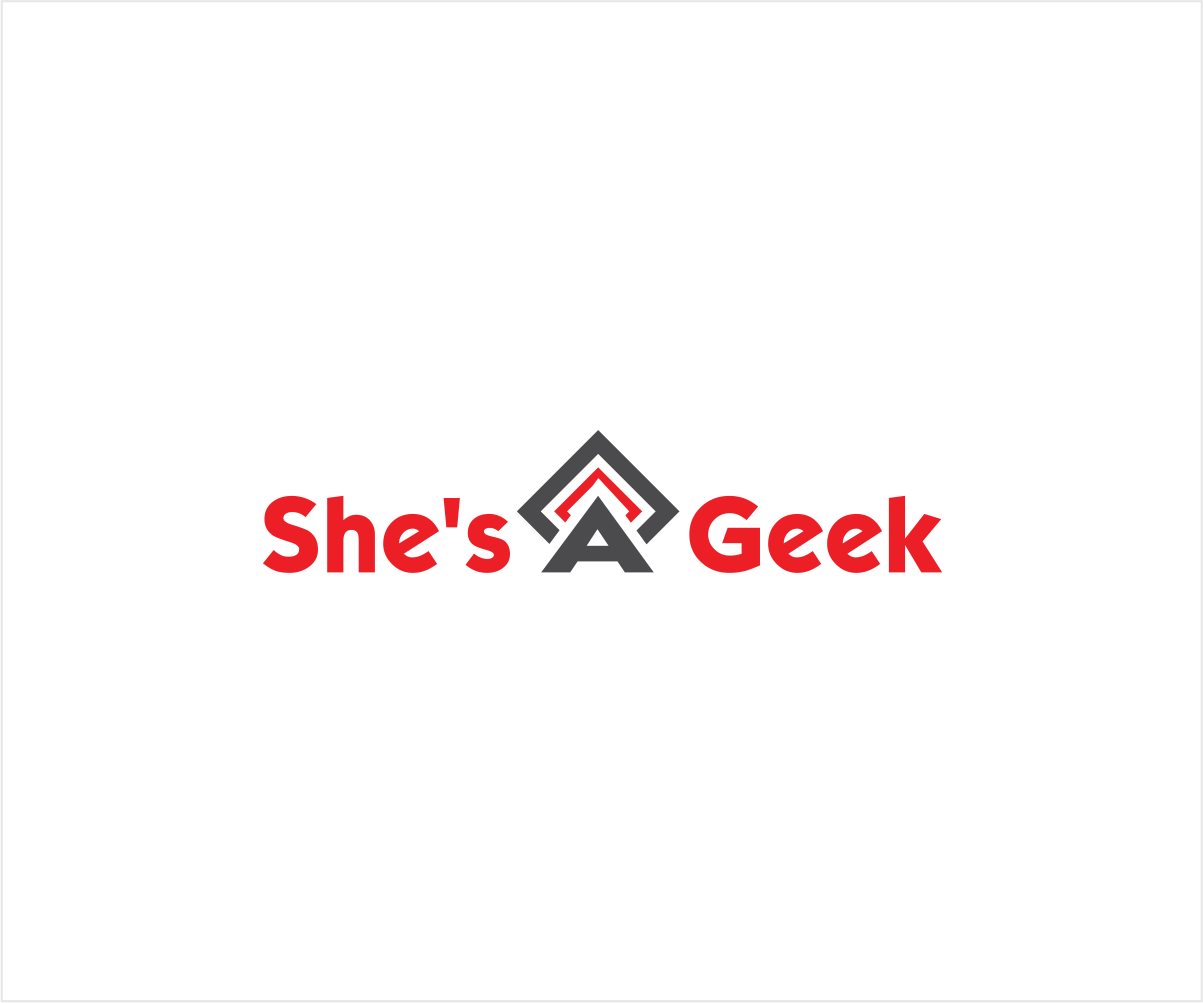 She's Logo - Bold, Modern, Graphic Design Logo Design for She's A Geek
