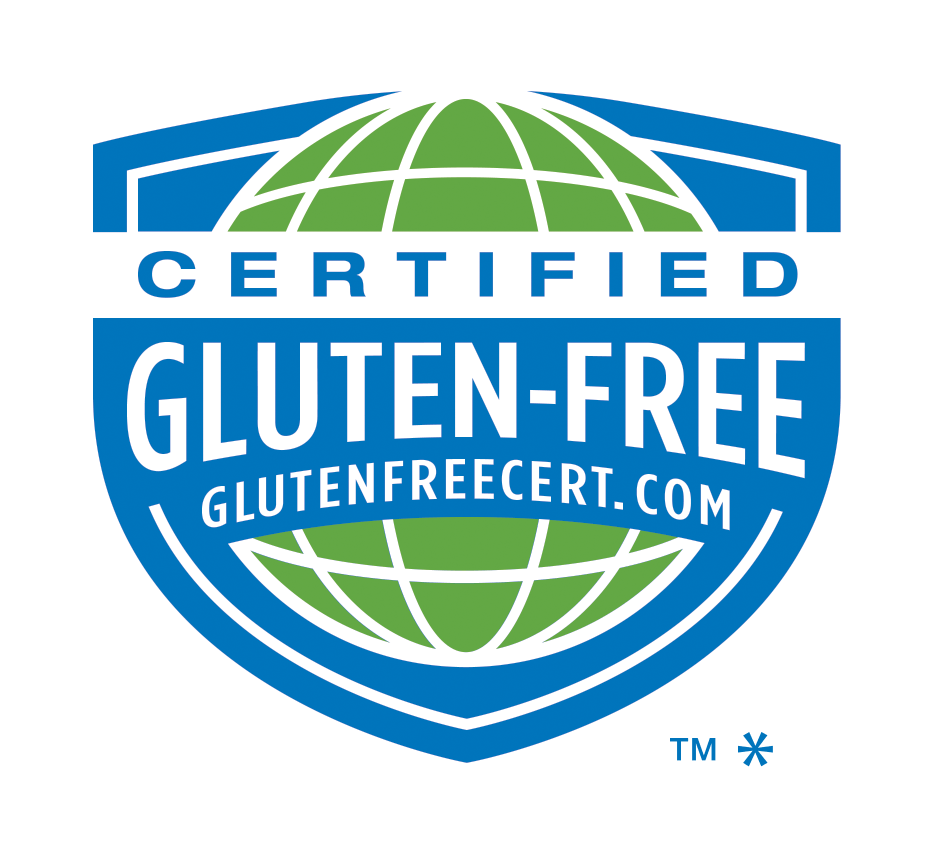 Cirtification Logo - Gluten Free Certification Program (GFCP). BSI New Zealand