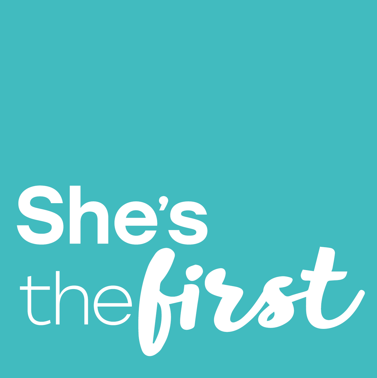 She's Logo - She's the First