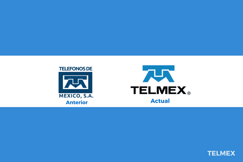 Telemex Logo - 18 logotipos de marcas mexicanas y cómo han evolucionado