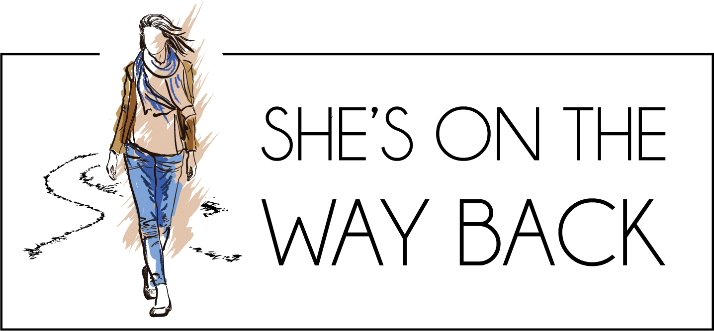 She's Logo - She's on the Way Back Logo - Lightning Tree Creative Media