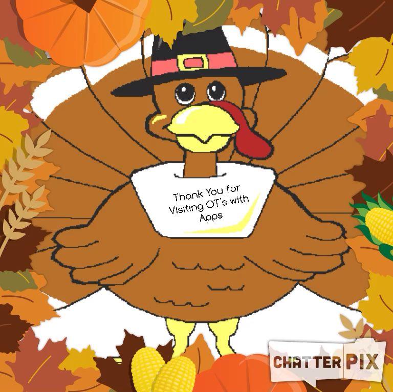 Chatterpix Logo - Appy Thanksgiving! – Giving Thanks with ChatterPix Kids App | OT's ...